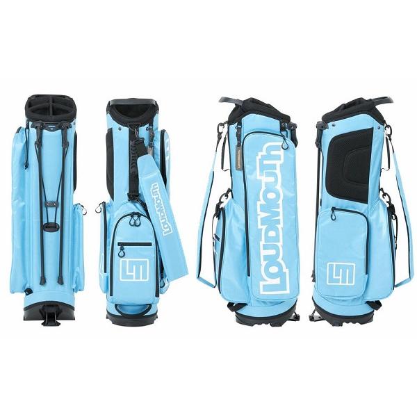 美品 ラウドマウス スタンドキャディバッグ 8.5型 軽量 LM-CB0019 LOUDMOUTH（ラウドマウスゴルフ） ラウドマウス スタンド キャディ