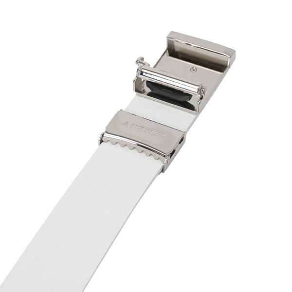 Men's Textus Auto Belt - White