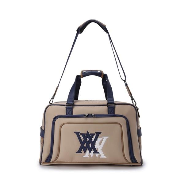 アニューゴルフ ダブルロゴ ボストンバッグ ANEW DOUBLE LOGO BOSTON BAG 送料無料 AGEUUBB01の画像