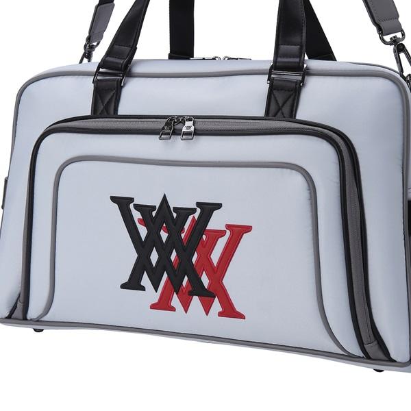 アニューゴルフ ダブルロゴ ボストンバッグ ANEW DOUBLE LOGO BOSTON BAG 送料無料 AGEUUBB01の画像