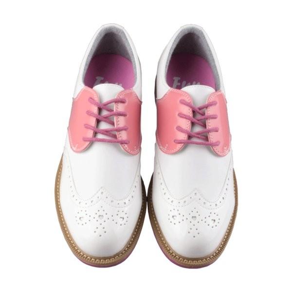 【新品】fun full ファンフル スパイクレスゴルフシューズ 25.0 正規品 レディース ゴルフ シューズ FUNFULL ファンフル 女性用