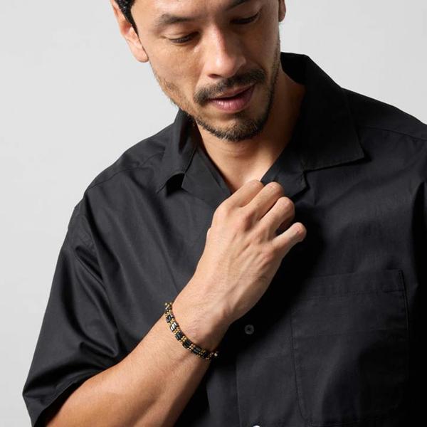 BANDEL Healthcare Planet Black×Gold バンデル 磁気ネックレス 3Way