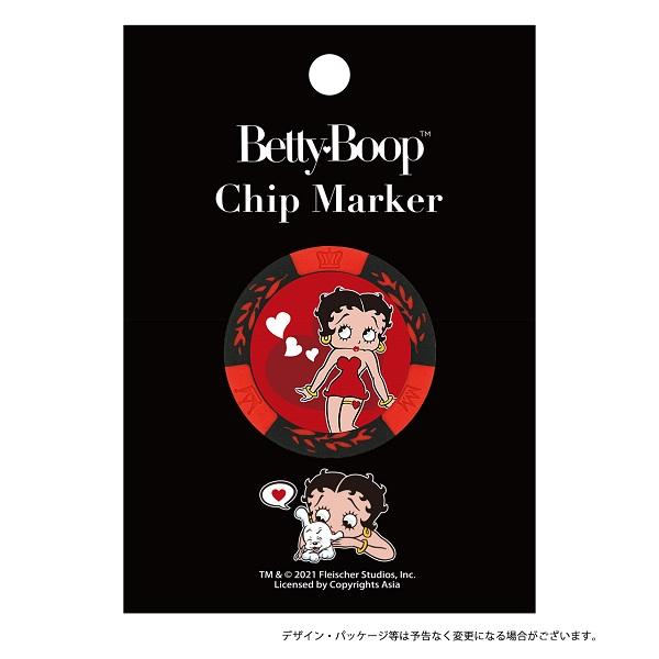 べティーちゃん ベティブープ チップ マーカー ゴルフ MK0318 Betty Boop(TM) ベティ