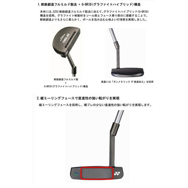 YONEX（ヨネックス） イーゾーン パター P-02 EZONE Putter レクシス