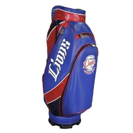 キャディーバッグ　ライオンズ LEZAX レザックス 埼玉西武ライオンズ 9.5型 キャディバッグ