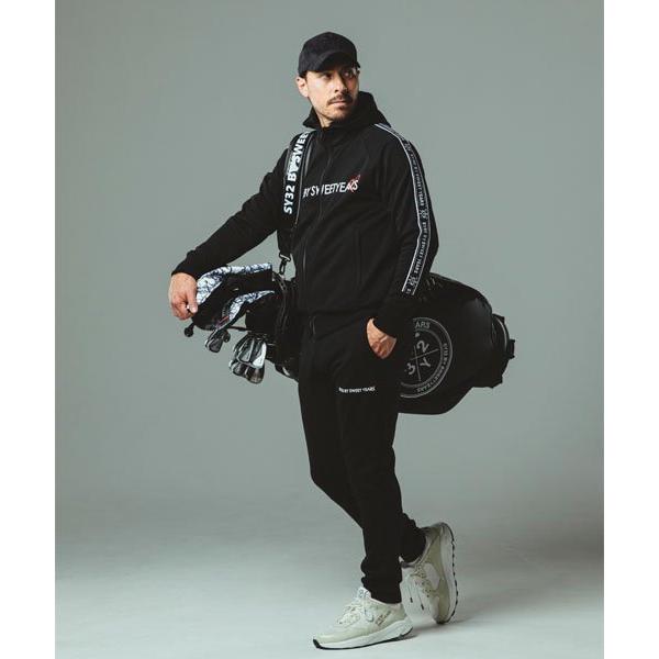 SY32 ゴルフ ジップアップアクセンシャル ロゴ ジャ―ジ ジャケット  