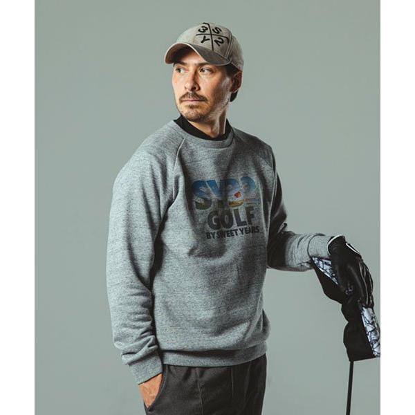 SY32 ゴルフ トレーナー スウェット メンズ ブランド ウェア プルオーバー SYG-22A52 送料無料の画像