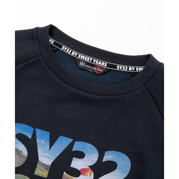 SY32 ゴルフ トレーナー スウェット メンズ ブランド ウェア プルオーバー SYG-22A52 送料無料の画像
