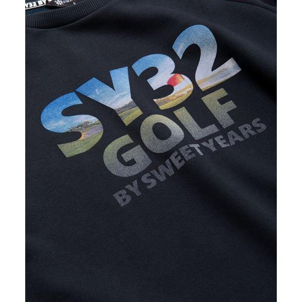 SY32 ゴルフ トレーナー スウェット メンズ ブランド ウェア プルオーバー SYG-22A52 送料無料の画像