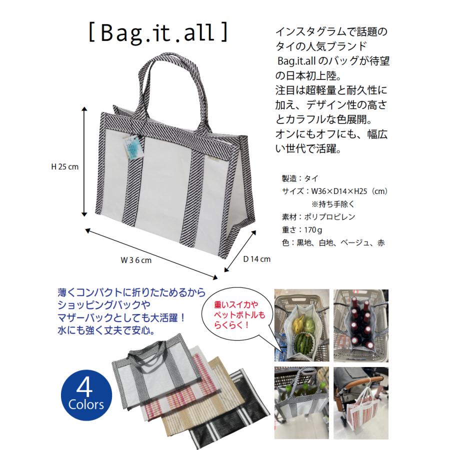Bag.it.all パサールバッグ メルカドバッグ カゴバッグ 編み