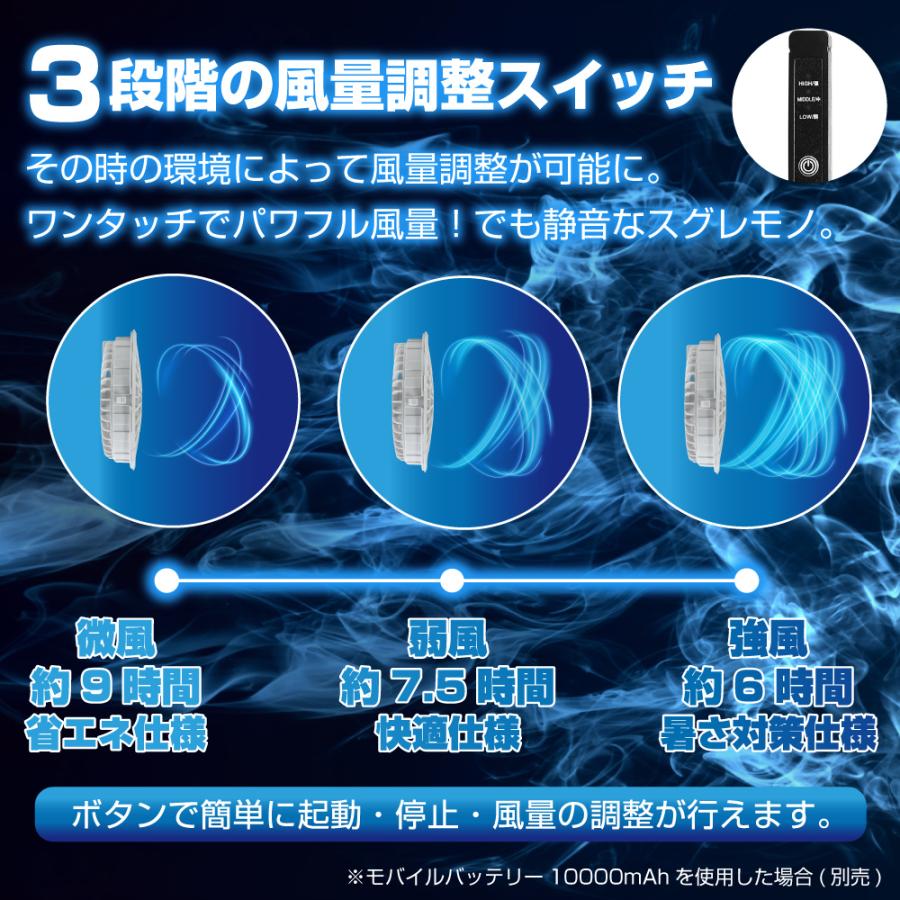 DUERFUSA（デュアルフューサ） ファン付きベスト バッテリーセット 春
