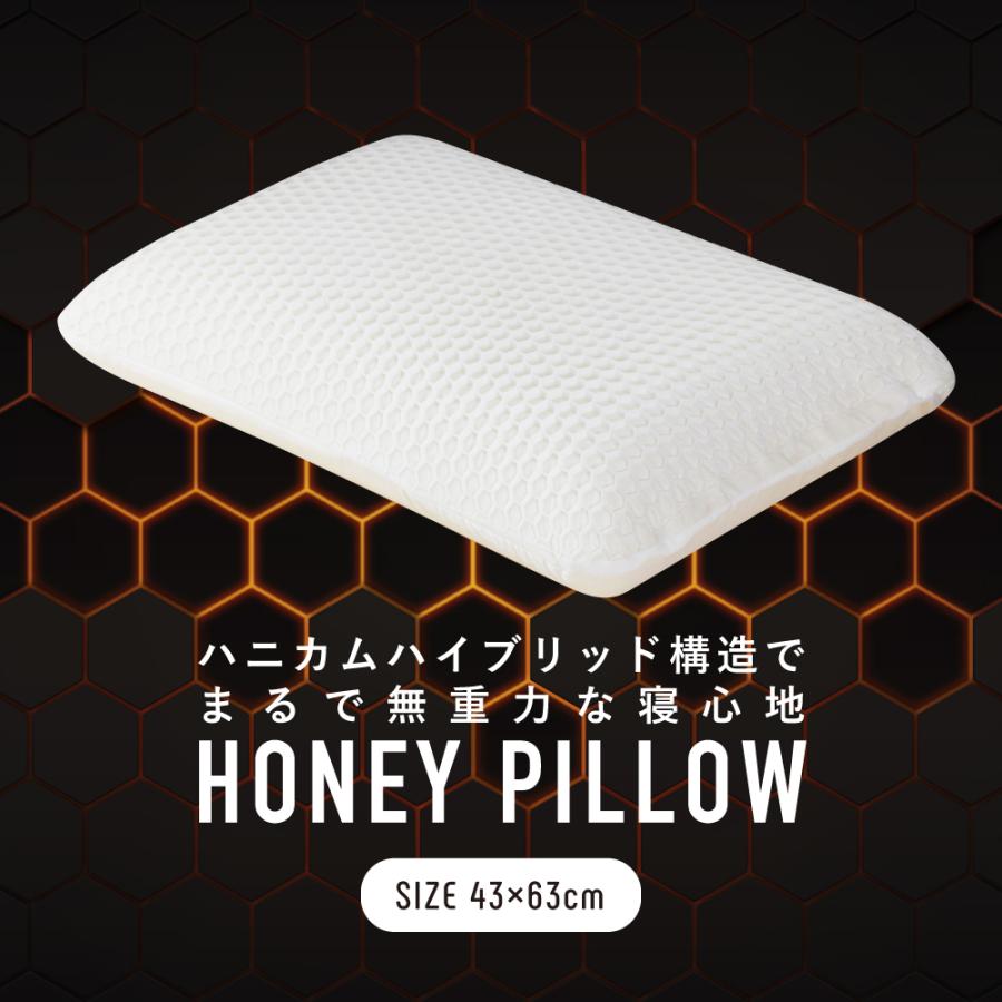 枕 低反発 肩こり 首こり まくら いびき防止 横向き 柔らかい 首が痛い 安眠枕 ストレートネック ハニーピロー 2024 プレゼント