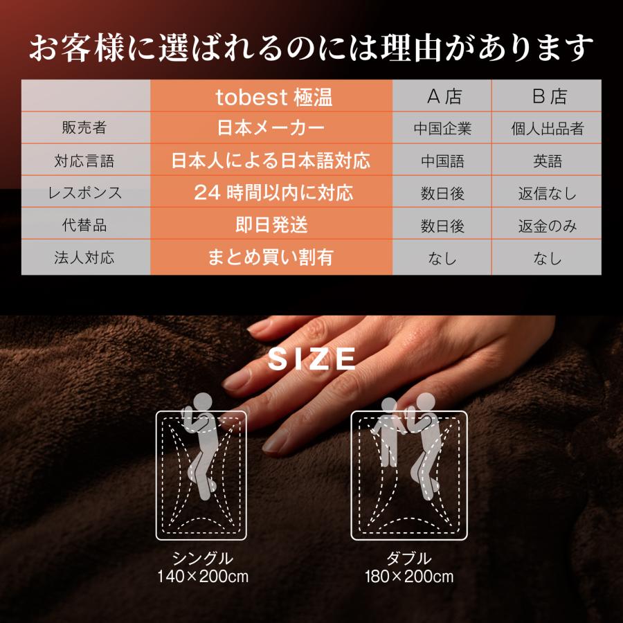 掛け布団 シングル 毛布 布団 暖かい 毛布布団 140×200cm 冬用 洗える 厚手 掛布団  あったか 吸湿発熱 マイクロファイバー プレゼント ギフト | tobest | 06