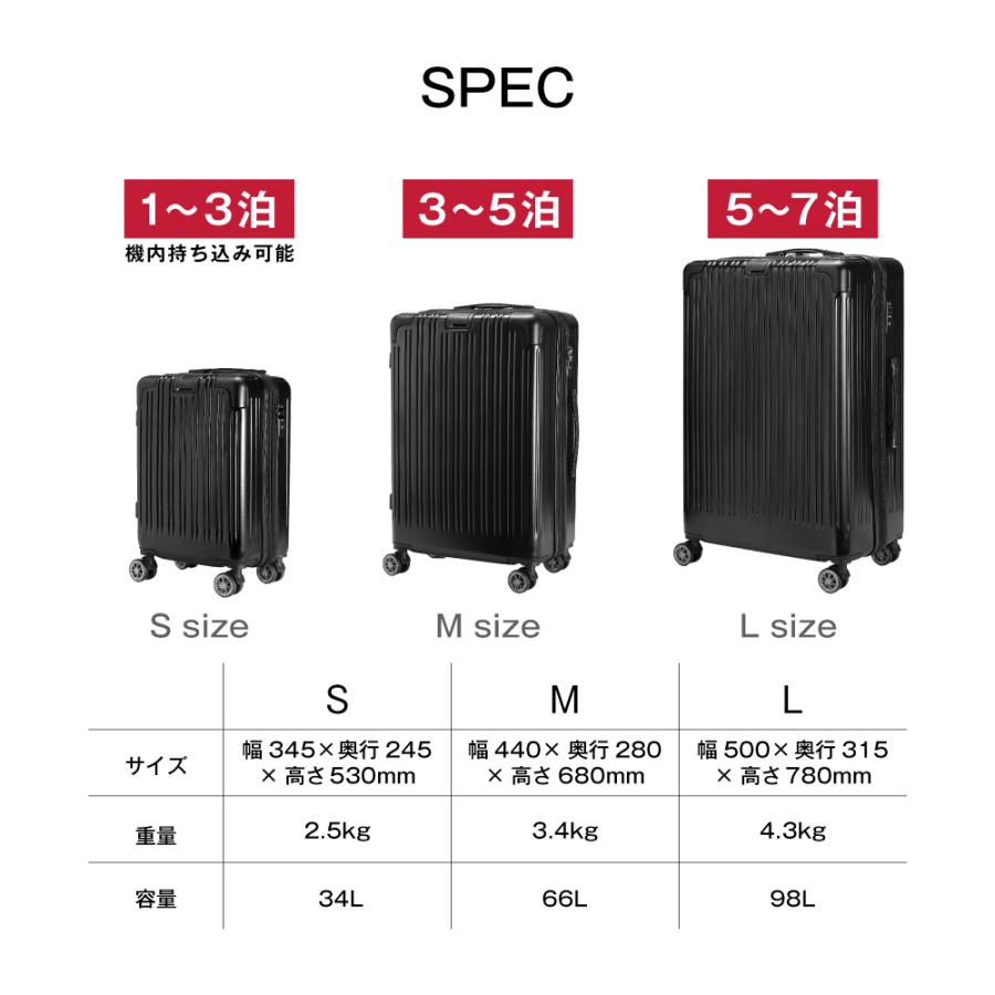 HOME COCCI スーツケース キャリーケース 98L L Lサイズ 大容量 拡張