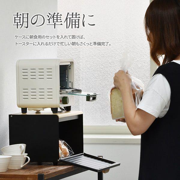 ブレッドケース パンケース コンパクト スリム 竹 小さめ 白 北欧