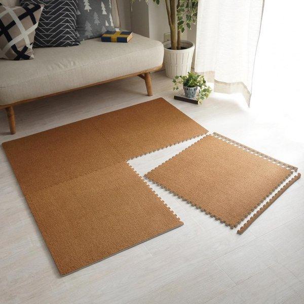 キナル別注 ジョイントマット 大判 厚手 60cm 安い 木目調 おしゃれ 赤ちゃん 6畳 ベビー 北欧 プレイマット パズルマット 64枚 セット 白 防水 木目 時間指定不可 Carlavista Com