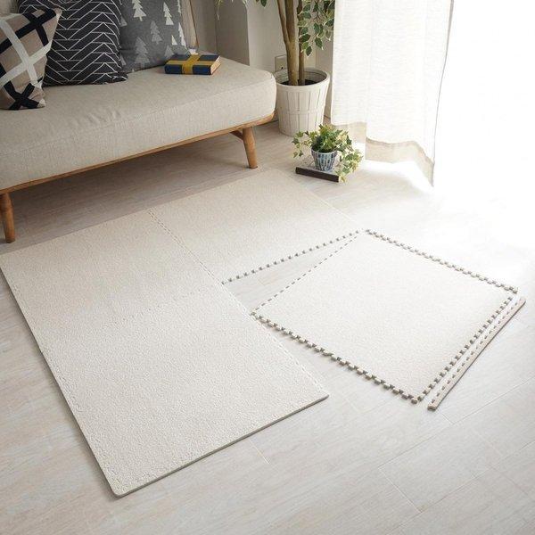 ジョイントマット 大判 厚手 60cm 安い おしゃれ 赤ちゃん 6畳 ベビー 北欧 プレイマット パズルマット 4枚 セット 防水 カラフル ピンク グレー Elmono 通販 Yahoo ショッピング