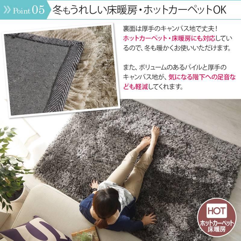 ラグ 冬用 カーペット 厚手 3畳 おしゃれ 6畳 北欧 安い 冬 絨毯 年中