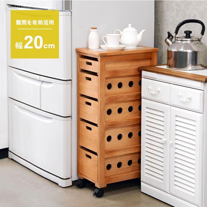 大切な人へのギフト探し 薄型 小型 収納 スリム キッチン ストッカー 完成品 キッチンストッカー 家庭用 隙間収納 ワゴン 木製 高さ80 5段 引き出し 洗面所 隙間 キャスター 野菜ストッカー カラー ホワイトウォッシュ Www Gatorheatandair Com