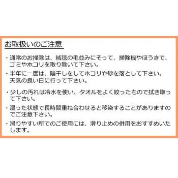 ゴブラン織　シェニールカーペット　3畳用(約200×250cm)　ベージュ・YAN13825BE_1