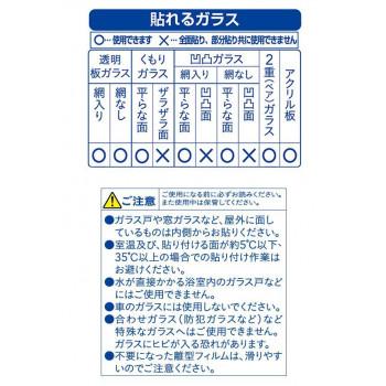 窓飾りシート(レンズタイプ) 92cm幅×15m巻 C(クリアー) GCR-9207_3