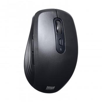 サンワサプライ ワイヤレス静音キーボードマウスセット テンキーあり SKB-WL37SETBK_3