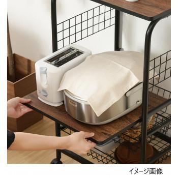不二貿易 C/D:14637 レンジワゴン FBC-03-1 BK/BR 14637の画像