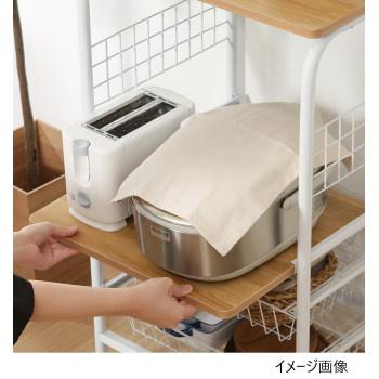 不二貿易 C/D:14691 レンジワゴン FBC-03-1 WH/NA 14691の画像
