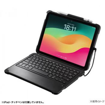 サンワサプライ iPad 第10世代専用ケース付きキーボードタイプCケーブル接続 SKB-IP6BK_1