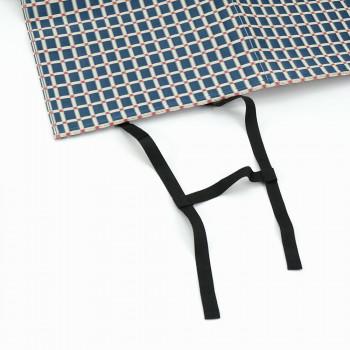 志成販売 洗えるPP素材のラグマット(L) ネイビー 250010NV