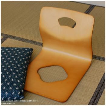 弘益(KOEKI) UTILITY 座イス 木製 4脚セット ブラック GZ395BK_2