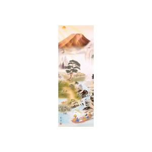 山本祥園 開運掛軸(尺三) 「開運万全図」 桐箱入り MD5-009 : ELMONO