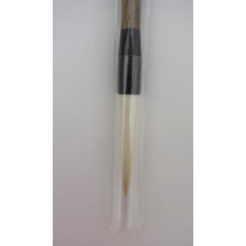 13190 長栄堂 太筆 大階浄(13×68mm/条幅) 純白兼毫 ダルマ軸 馬毛