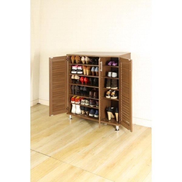 シューズボックス 薄型 下駄箱 スリム 安い 大容量 幅90 ロータイプ おしゃれ カビ対策 収納 業務用 ｄiy シューズラック 靴箱 ルーバー 90 Fjbk1074 Elmono 通販 Yahoo ショッピング