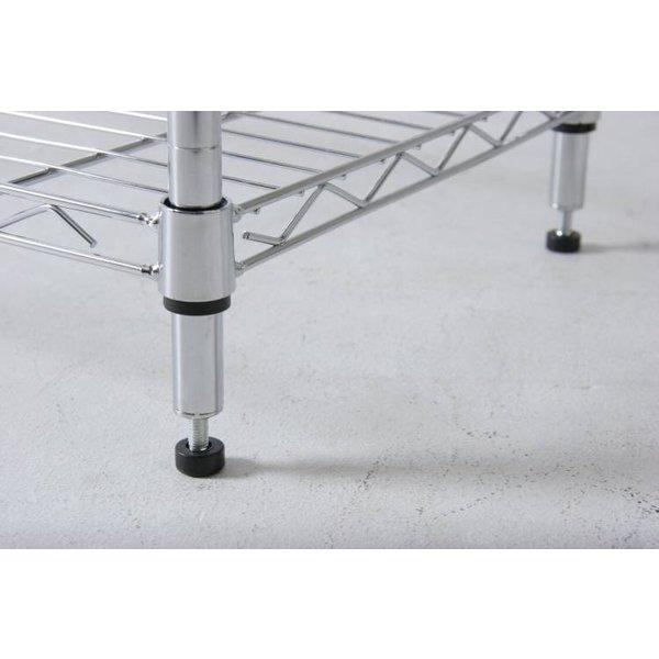 スチールラック 幅90 4段 メタルラック スチール棚 収納 奥行45 大型