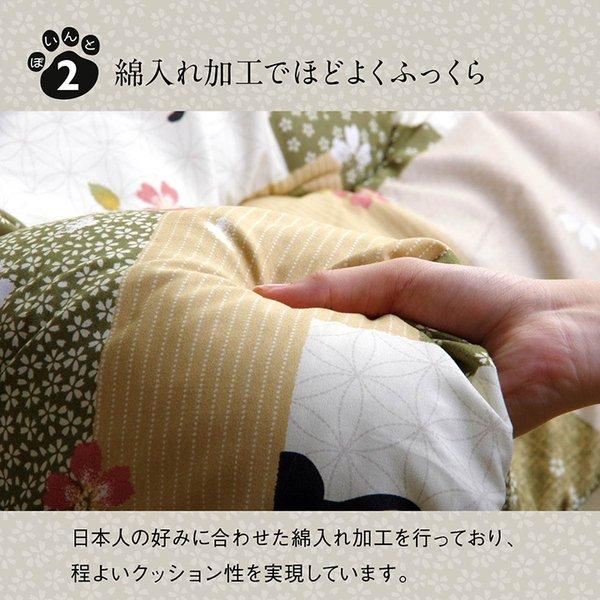 こたつ布団 長方形 洗濯 こたつ 猫柄 洗える 掛け布団 厚手 和風 シンプル おしゃれ 布団 190×240 コタツ布団 かわいい 暖かい ふわふわ ねこ 綿｜elmono｜03