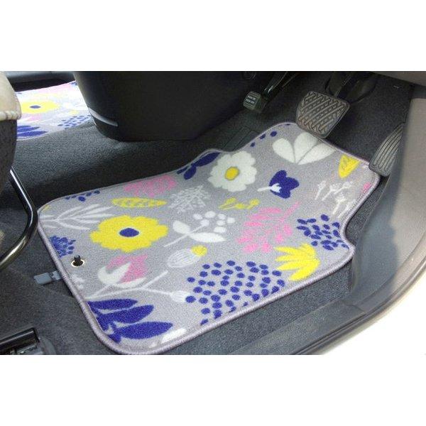 カーマット フロアマット 車用 車 運転席 おしゃれ 軽自動車 汎用 カー用品 車用品 運転席のみ ゴム マット 汎用マット かわいい Ik Elmono 通販 Yahoo ショッピング