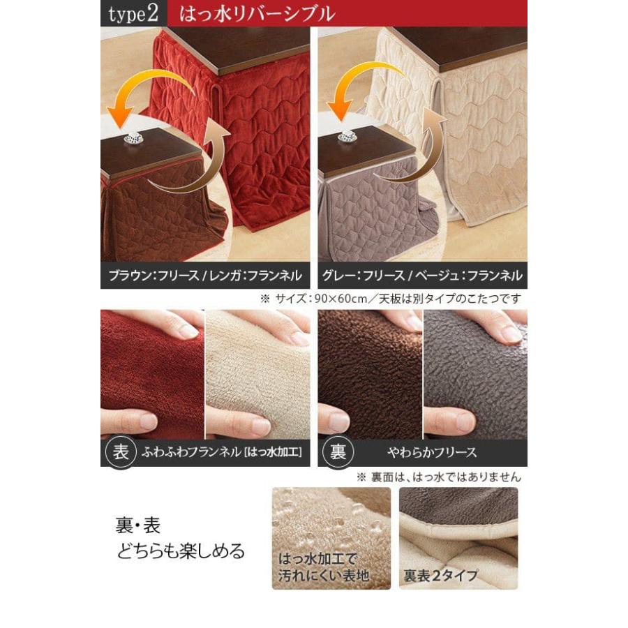 こたつ テーブル 正方形 セット こたつ布団 ハイタイプ ダイニング こたつ布団セット 80×80 パーソナルこたつ ダイニングこたつテーブル 一人用 80 80_8