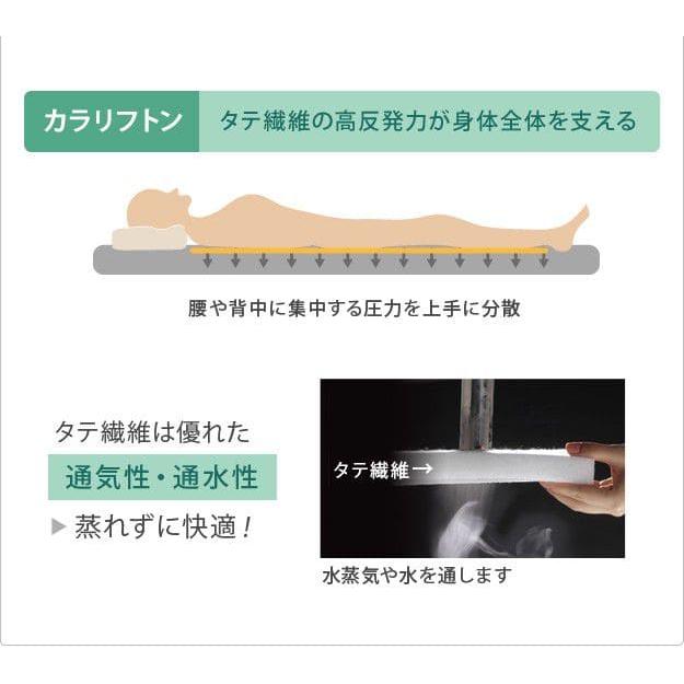 敷き布団 シングル 防ダニ 洗える 軽い 防カビ 高反発 クッション 薄め 吸湿 硬め 床置き オールシーズン フローリング 湿気対策 冬 ベッド 畳の上 腰痛_13