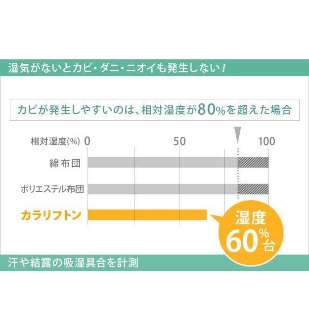 敷き布団 シングル 防ダニ 洗える 軽い 防カビ 高反発 クッション 薄め 吸湿 硬め 床置き オールシーズン フローリング 湿気対策 冬 ベッド 畳の上 腰痛_7