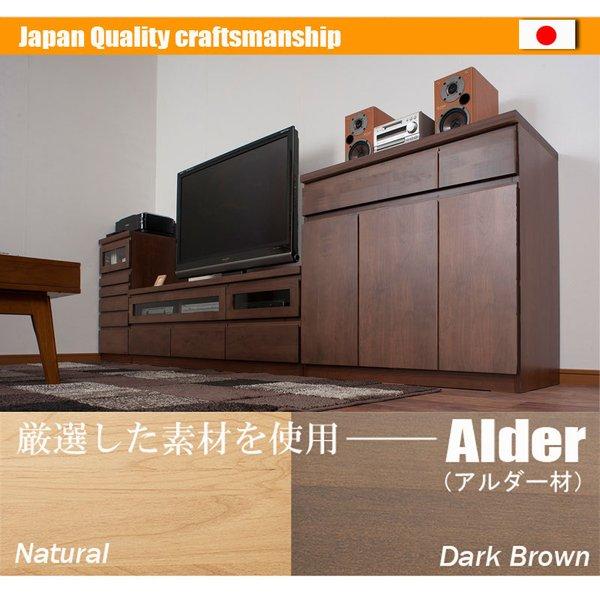 パソコンデスク デスク 幅90 収納 おしゃれ 完成品 日本製 スリム ハイタイプ 机 プリンター収納 パソコン PCデスク 折りたたみ キャビネット ブラック_9