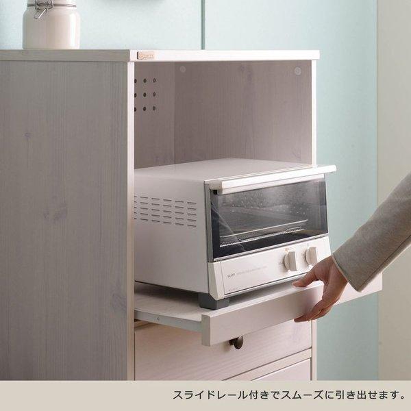 【新品】 レンジ台 幅60 安い 食器棚 北欧 おしゃれ スリム 薄型 60cm幅 格安 収納 スライド 木製 ロータイプ ラック キッチンカウンター 天板 60 【WSO6132144626】(21550円)