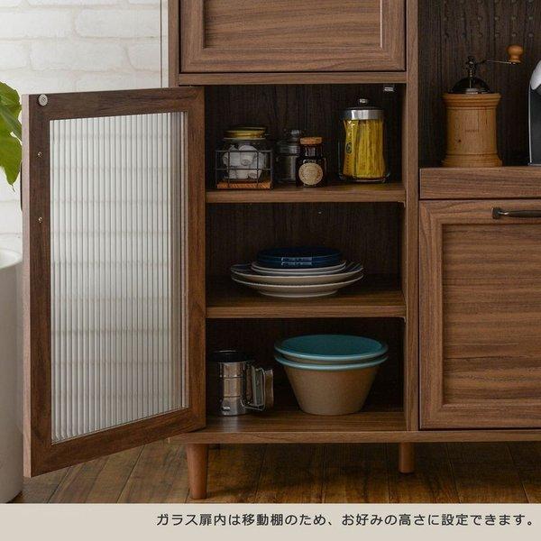 食器棚 ロータイプ スリム 収納 おしゃれ 安い 北欧 幅80 キッチン収納 安い キッチン収納 引き出し キッチンカウンター 天板 食器収納 ラック St Pw90 80l Elmono 通販 Yahoo ショッピング