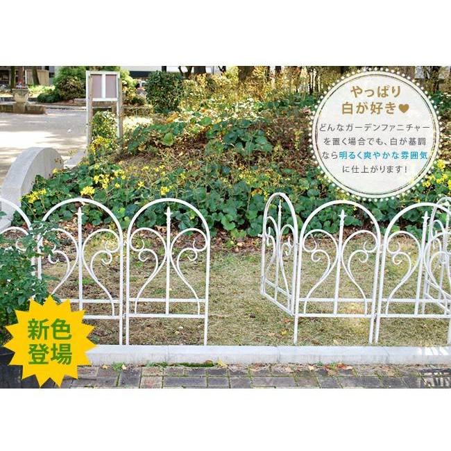 最前線の Quoliフェンス ガーデンフェンス アイアン 外構 Diy 簡単 屋外 自立 埋め込み 簡易 柵 鉄 庭 本体 おしゃれ 白 アイアンフェンス 扉 門扉 ゲート Redoriente Net