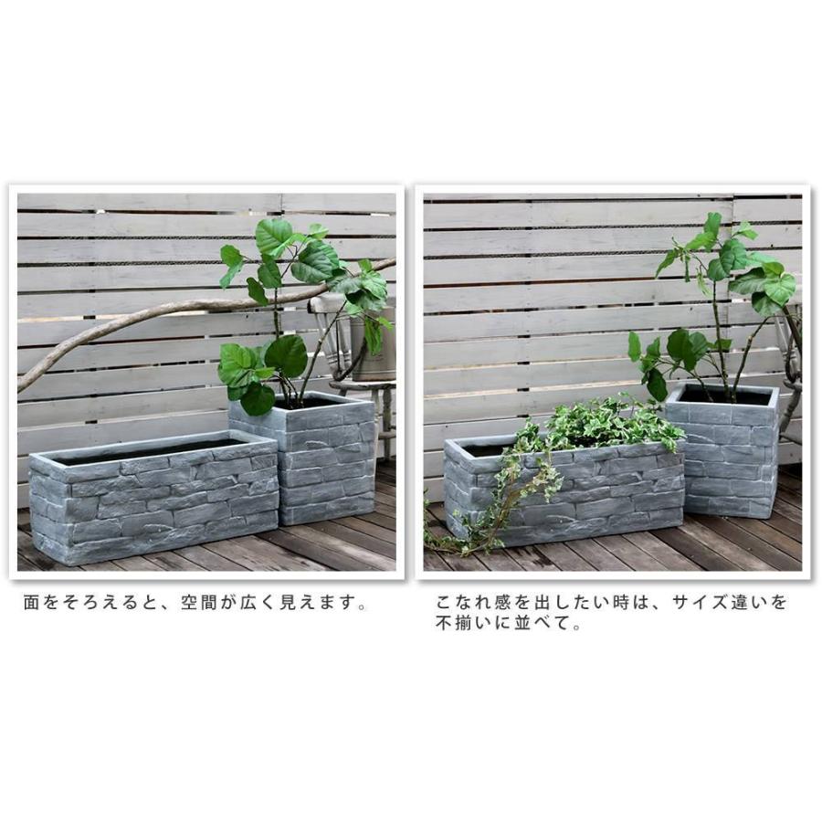 プランター プランターカバー 鉢 ベランダ キューブ 野菜 花 四角 カバー レンガ 菜園 おしゃれ 植木鉢 屋外 家庭菜園 深型 大型 スクエア 北欧