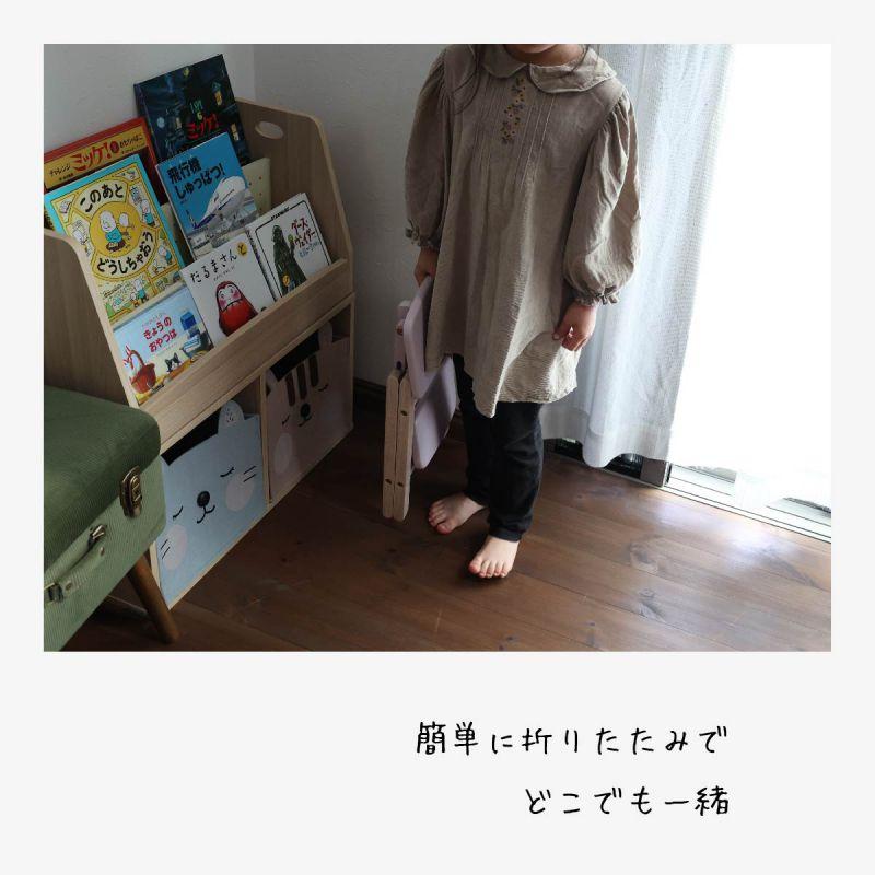 踏み台 ステップ 子供 2段 折りたたみ ステップ台 キッズ スツール 小さい ミニ 33cm 低い 天然木 椅子 軽量 スリム ロータイプ 木製 補助 洗面所 おしゃれの画像