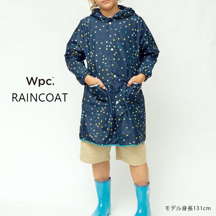 レインコート キッズ ランドセル対応 女の子 男の子 120 130 140 雨具 合羽 フード付き wpc 防水 撥水 レインウェア 収納バッグ付き 通学 小学生｜elmundo｜17