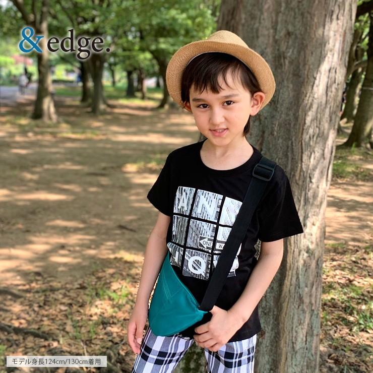 キッズ Tシャツ 子供服 半袖 男の子 男子 ボーイズ トップス 綿100 幼稚園 小学生 ジュニアクルーネック Edge アンドエッジ B エルムンド 通販 Yahoo ショッピング
