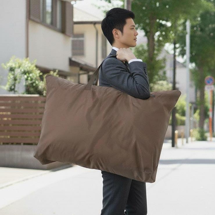 お昼寝布団バッグ 74x56x18cm 日本製 撥水 はっ水 洗える ナイロン