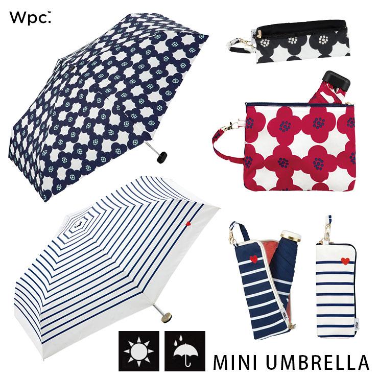 傘 折りたたみ レディース 晴雨兼用 折り畳み傘 雨傘 wpc 50cm